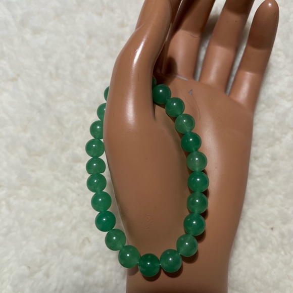 Bracelet  8mm Natural Green Aventurine - Picture 6 of 7